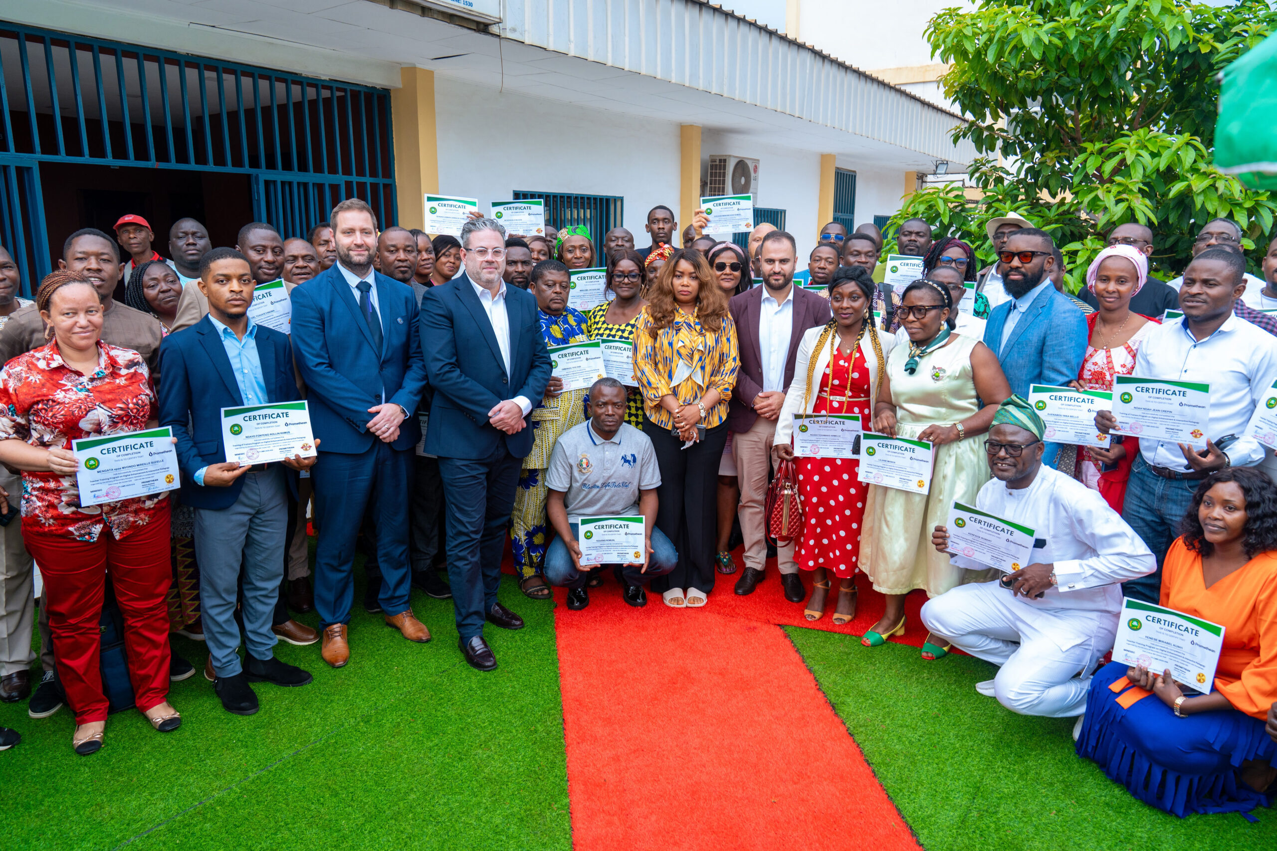 Teacher certification ceremony