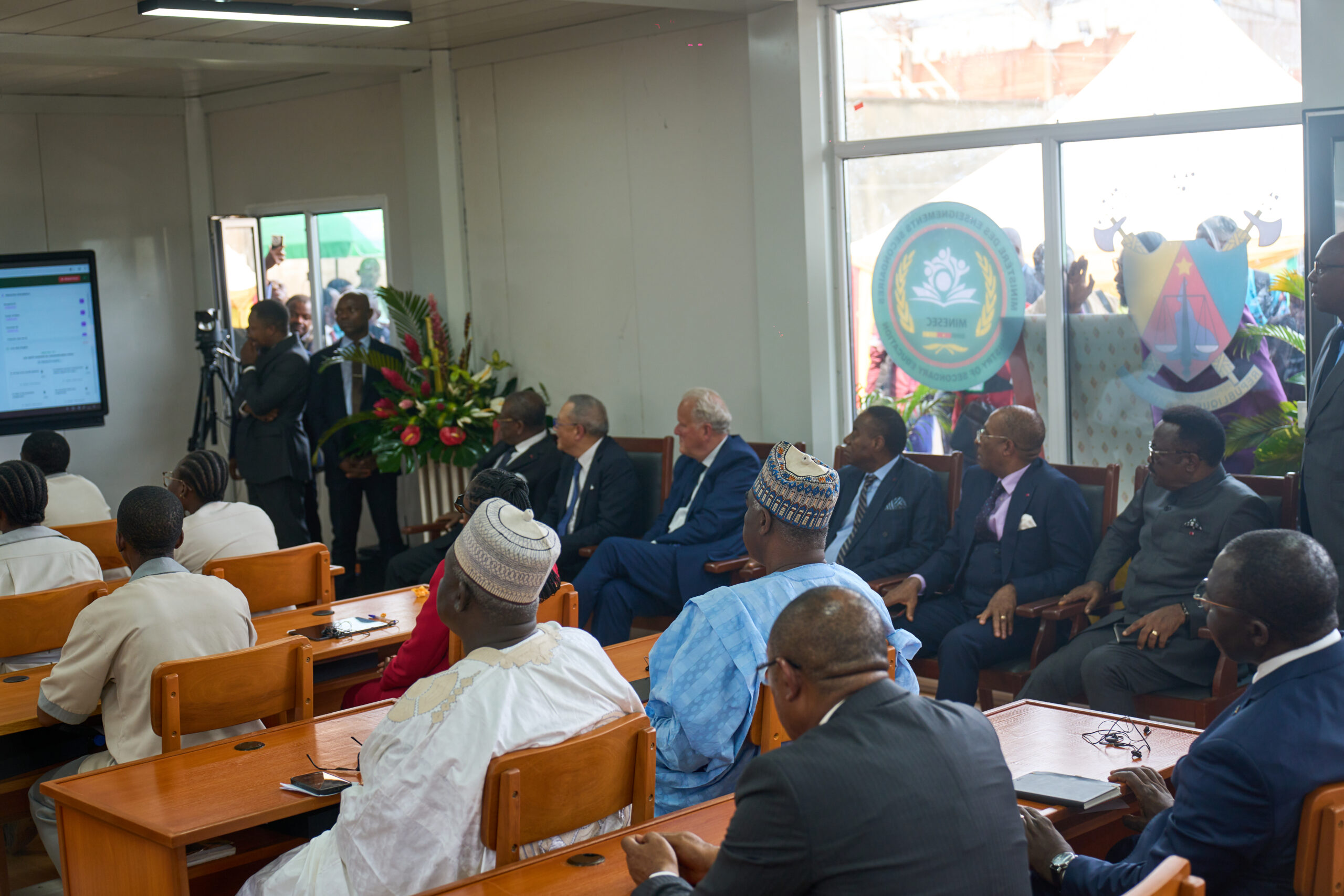 Inauguration of the Intelligent Classroom in Yaoundé