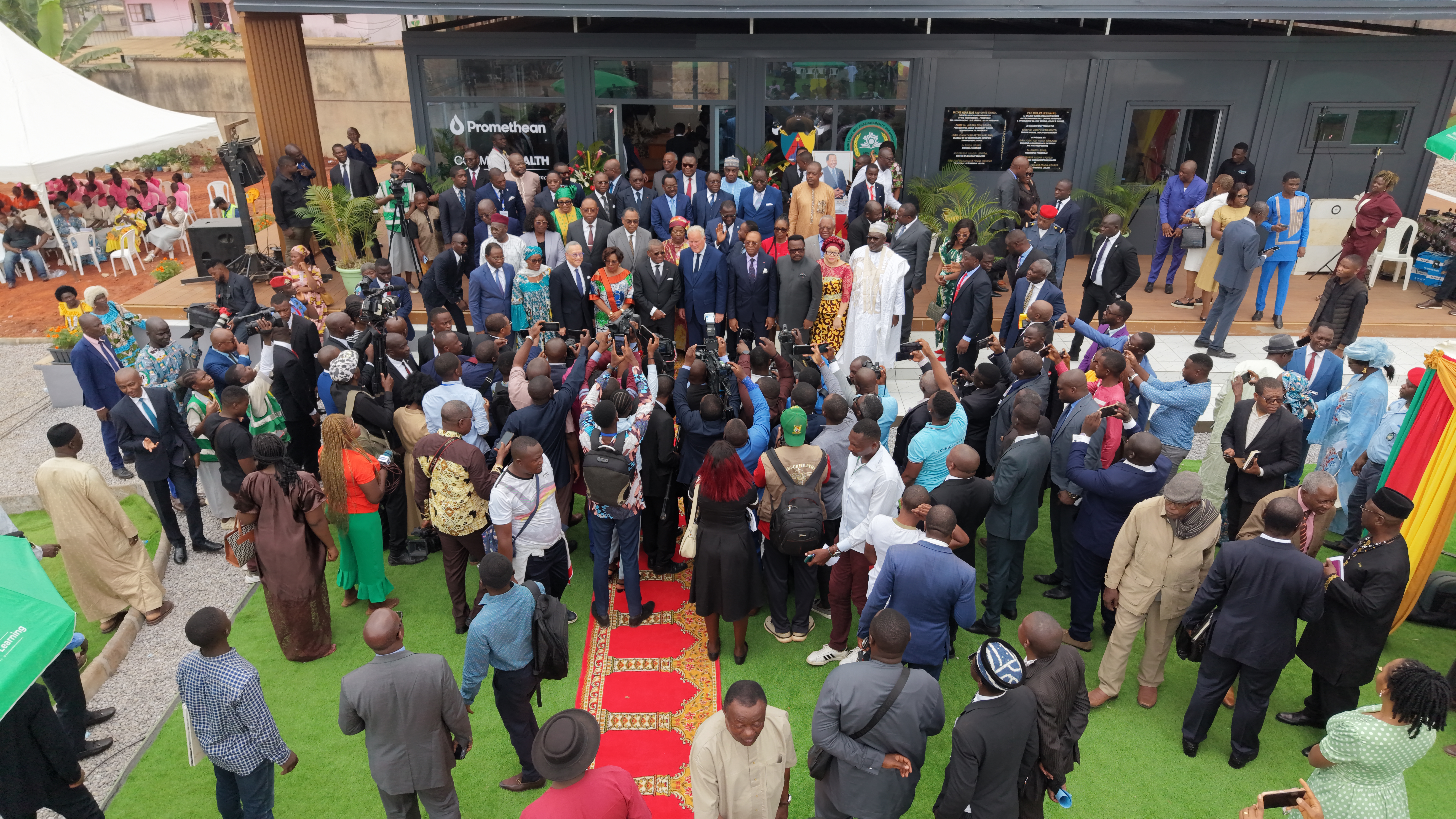 Inauguration of the Intelligent Classroom in Yaoundé