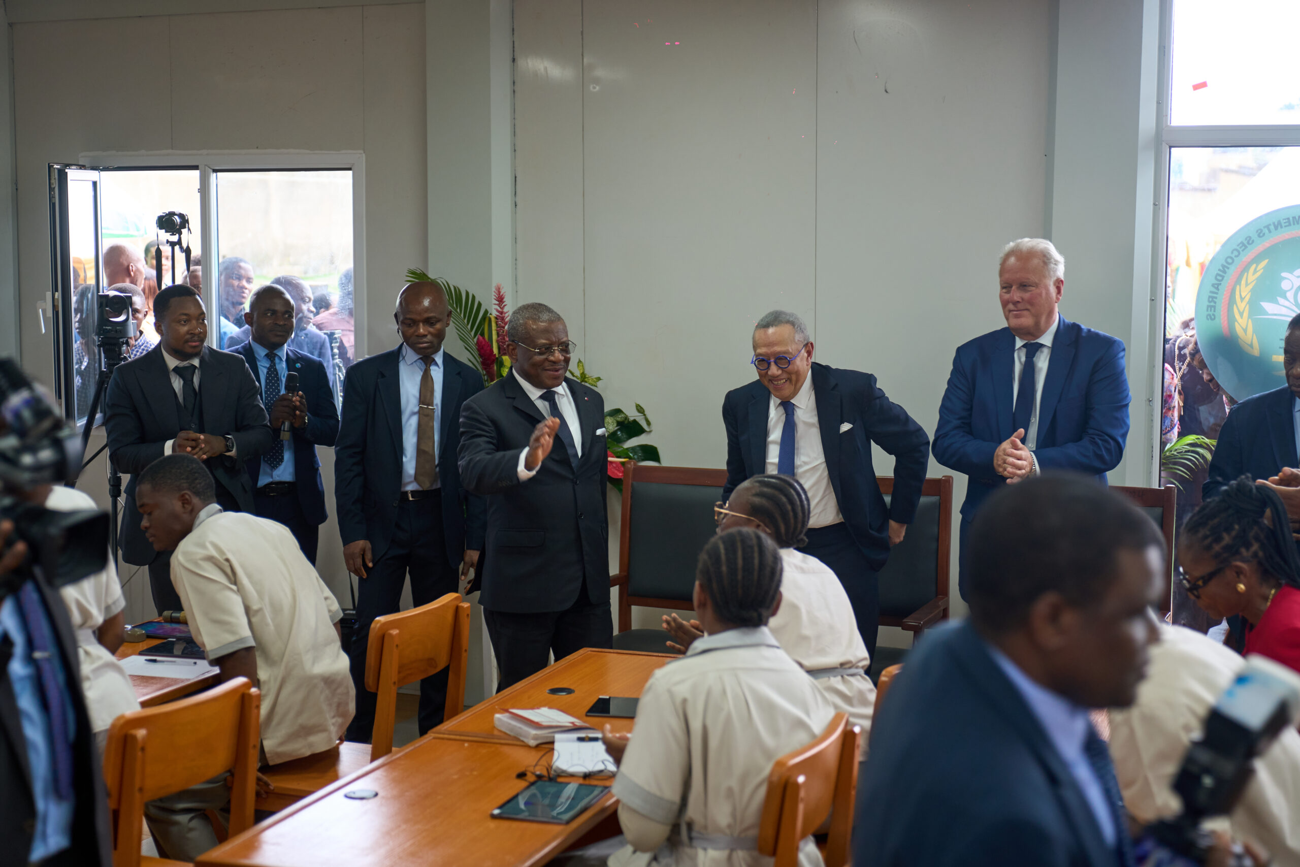 Inauguration of the Intelligent Classroom in Yaoundé